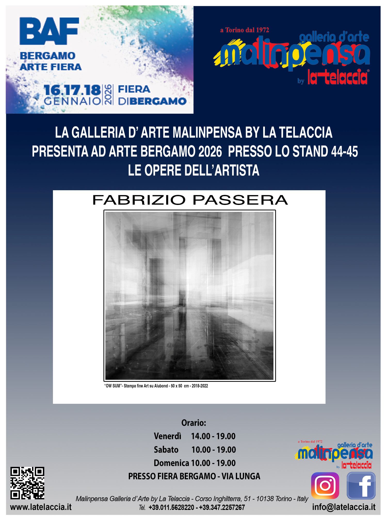 artisti bergamo_2026 locandina_fabrizio passera