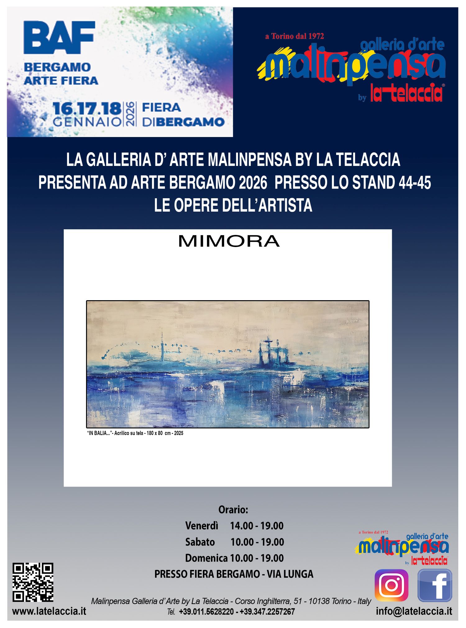 artisti bergamo_2026 locandina_mimora