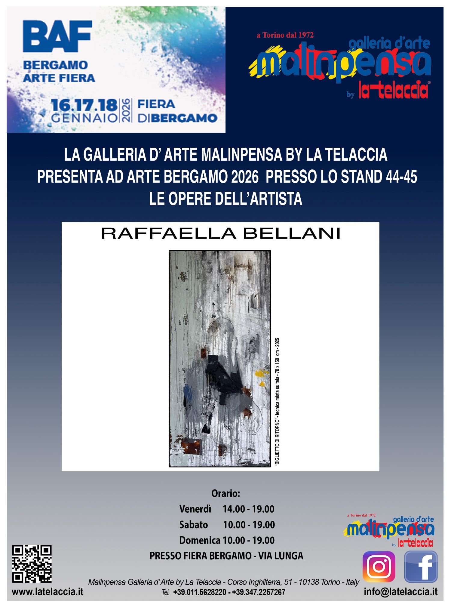 artisti bergamo_2026 locandina_raffaella bellani