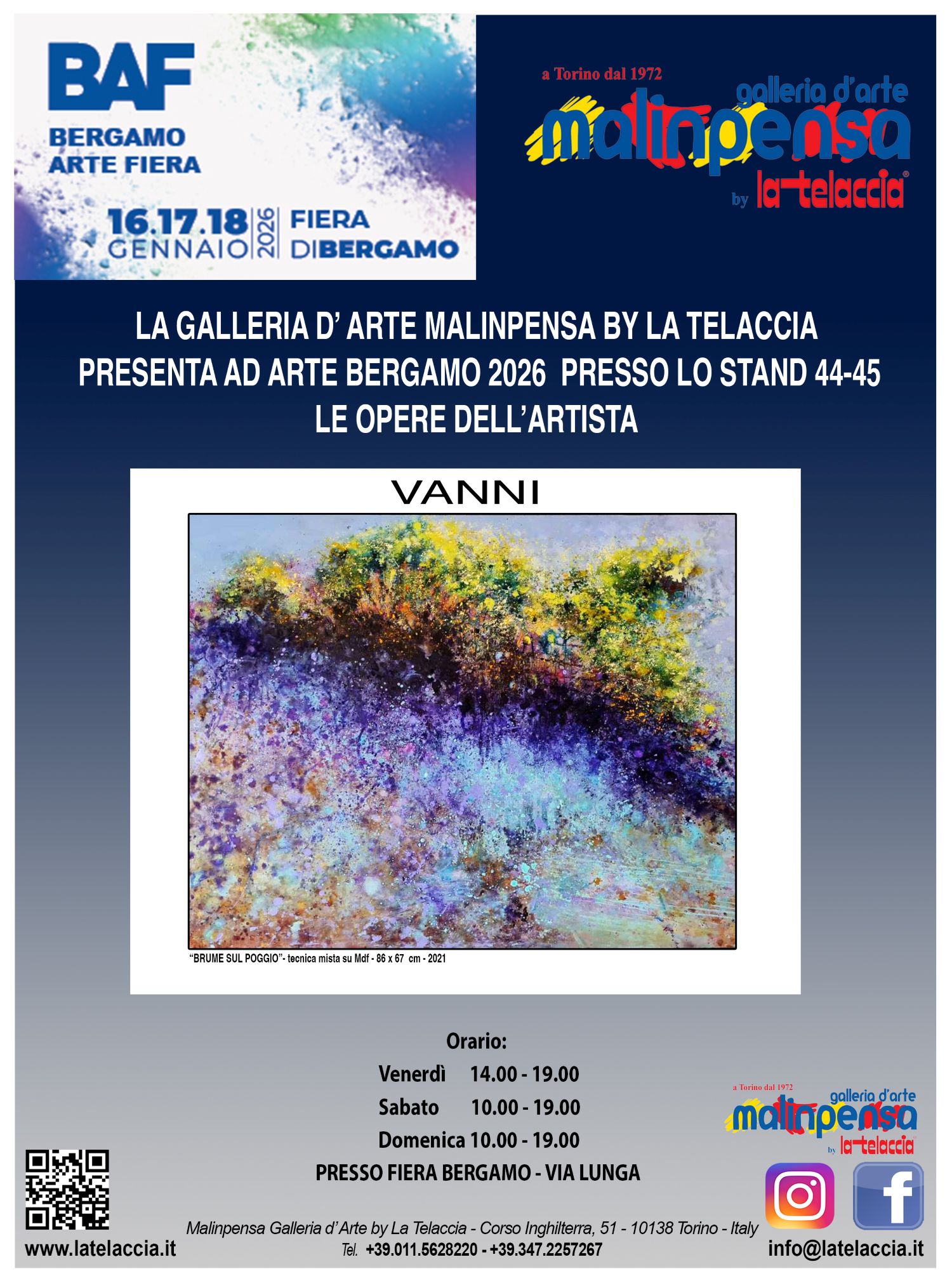 artisti bergamo_2026 locandina_vanni
