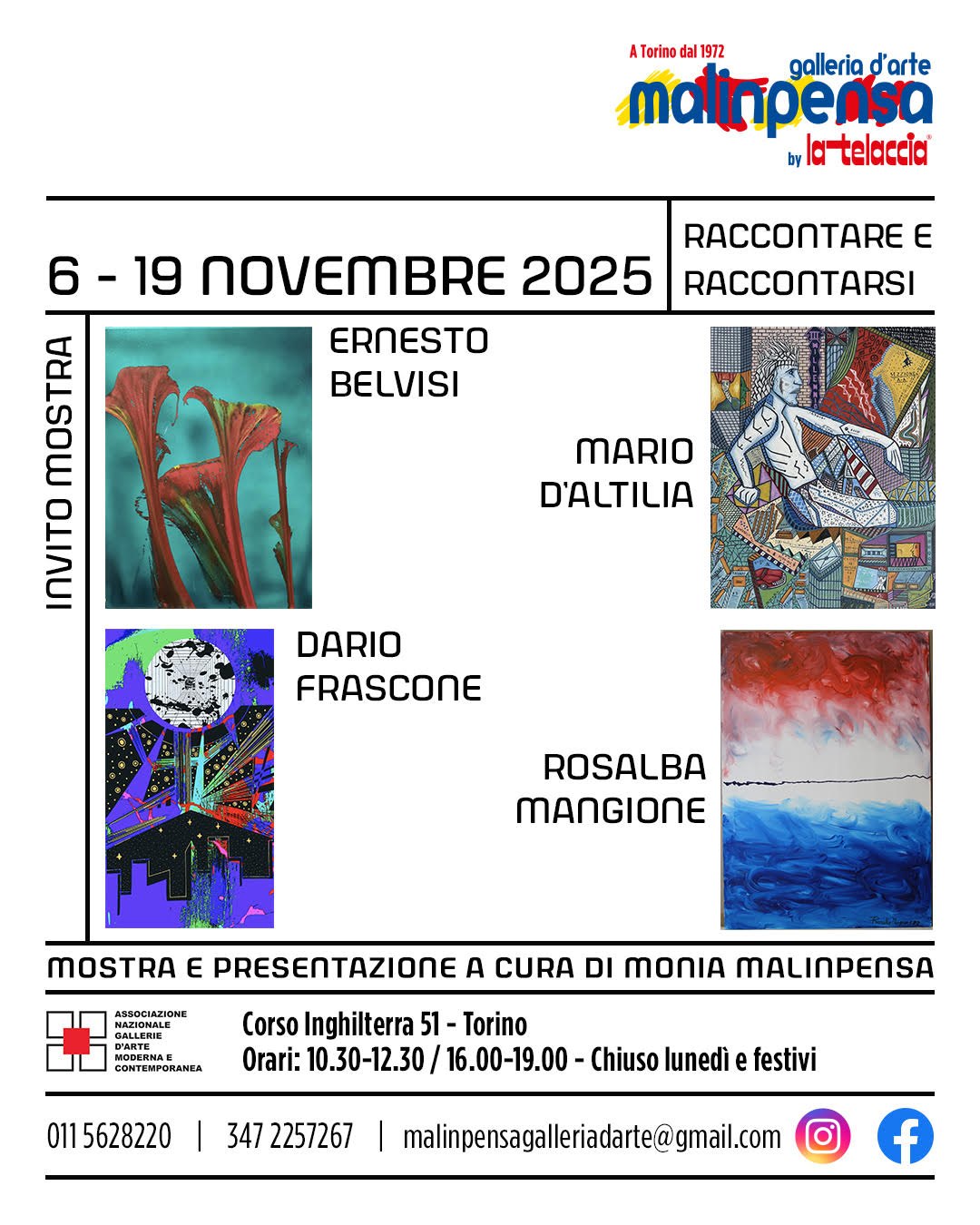 raccontare e raccontarsi-malinpensa-torino_novembre
